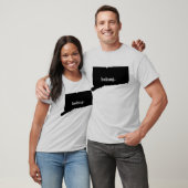 コネチカット州マップ所属 Tシャツ (ユニセックス)