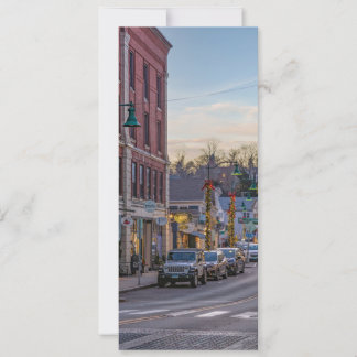 コネチカット州ミスティックのメインストリート 招待状