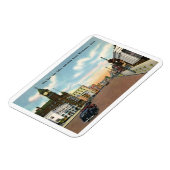 コネチカット州ミドルタウンのメインヴィンテージ マグネット (左側)