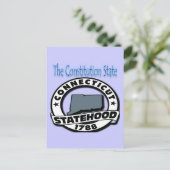 コネチカット州政府1788 ポストカード (スタンド正面)