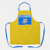 コネチカット州旗エプロン エプロン (正面)