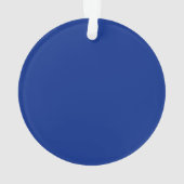 コネチカット州旗デザイン オーナメント (裏面)