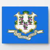 コネチカット州旗プラーク フォトプラーク (正面)