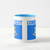 コネチカット州旗マグカップ マグカップ (中央)