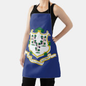 コネチカット州旗 エプロン (インサイチュ)