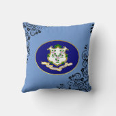 コネチカット州旗 クッション (裏面)