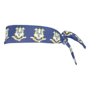 コネチカット州旗 タイヘッドバンド