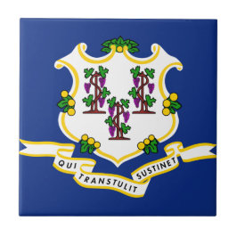 コネチカット州旗 タイル