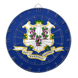 コネチカット州旗 ダーツボード