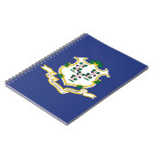 コネチカット州旗 ノートブック (左側)