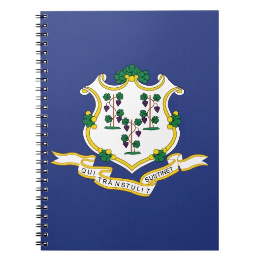 コネチカット州旗 ノートブック (正面)