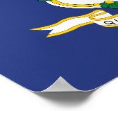 コネチカット州旗 ポスター (角)