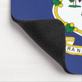 コネチカット州旗 マウスパッド (コーナー)