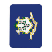 コネチカット州旗 マグネット (縦)