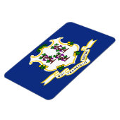 コネチカット州旗 マグネット (左側)