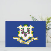 コネチカット州旗 便箋 (スタンド正面)