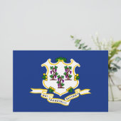 コネチカット州旗 便箋 (スタンド正面)