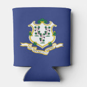 コネチカット州旗 缶クーラー (裏面)