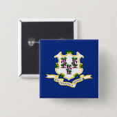 コネチカット州旗 缶バッジ (正面&裏面)