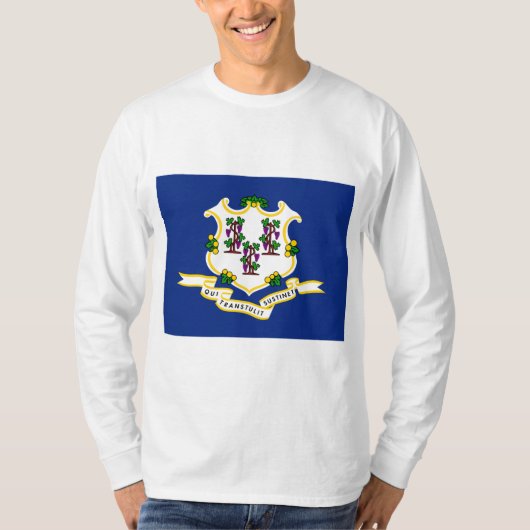 コネチカット州旗 Tシャツ (正面)