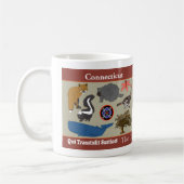 コネチカット州記念マグ コーヒーマグカップ (左)