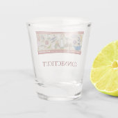 コネチカット州記念撮影ガラス ショットグラス (裏面)