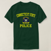 コネチカット州警察 Tシャツ (デザイン正面)