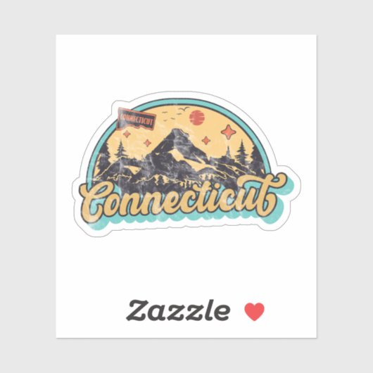 コネチカット州 シール (シート)