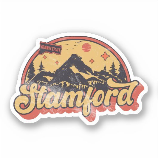 コネチカット州，スタンフォード シール (正面)