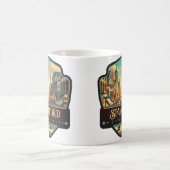 コネチカット州，スタンフォード |ヴィンテージ コーヒーマグカップ (中央)