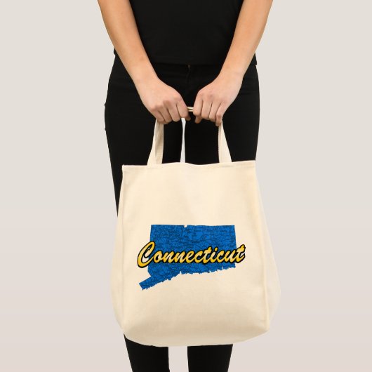 コネチカット州 トートバッグ (正面(商品))
