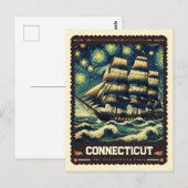 コネチカット州 |ビンセント・ヴァン・ゴッホインスパイア ポストカード (正面/裏面)