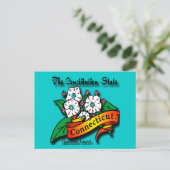 コネチカット州 マウント・ローレル憲法記念州立公園 ポストカード (スタンド正面)