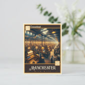 コネチカット州,マンチェスター |ヴィンテージはがき ポストカード (スタンド正面)