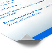 コネチカット州,CTポスター ポスター (角)