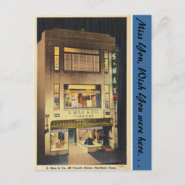 コネチカット州、S.マックス&Co. ポストカード
