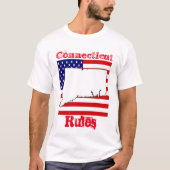 コネチカット州 Tシャツ (正面)