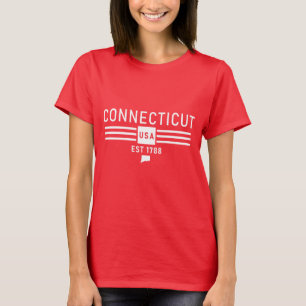 コネチカット州Tシャツウィメンズ Tシャツ