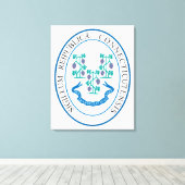 コネチカット徴候 キャンバスプリント (インサイチュ (ウッドフロア))