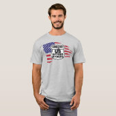コネチカット支部 - ぼろ旗 Tシャツ (正面フル)