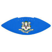 コネチカット旗を持つ愛国的なアメリカンフットボール アメリカンフットボール (パネル)