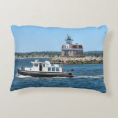 コネチカット枕ペンフィールドリーフライトハウス アクセントクッション (裏面)