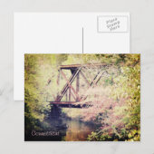 コネチカット橋はがき ポストカード (正面/裏面)
