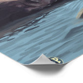 コネチカット海ライオンズシーン ポスター (角)