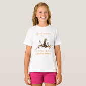 コネチカット準州の昆虫 ヨーロッパカマキリ Tシャツ (正面フル)