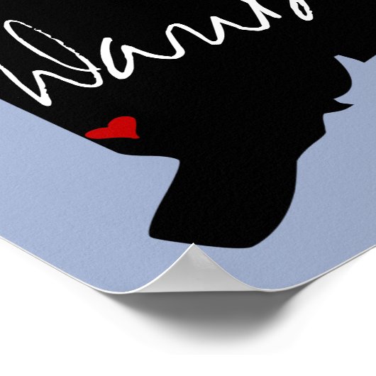 コネチカット町 ポスター (角)