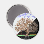 コネチカット磁石 マグネット (正面/裏面)