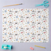 コネチカット秋のニューイングランド 薄葉紙 (クラフト)