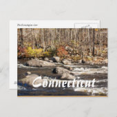 コネチカット秋リバーポストカード ポストカード (正面/裏面)