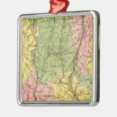 コネチカット米国 メタルオーナメント (左)